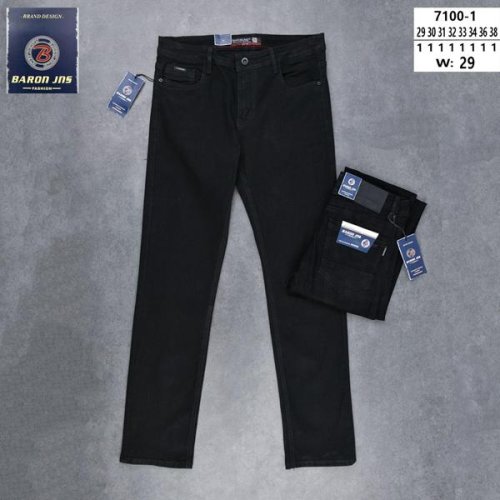 Джинсы Baron Jeans (29-38) 7100-1 black (деми) Baron Jeans 7100-1 black