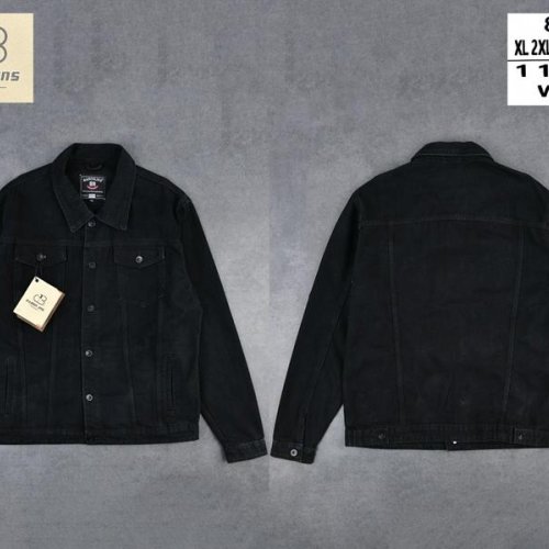 Куртка Baron Jeans (XL-5XL) 850 black (деми) Baron Jeans 850 black