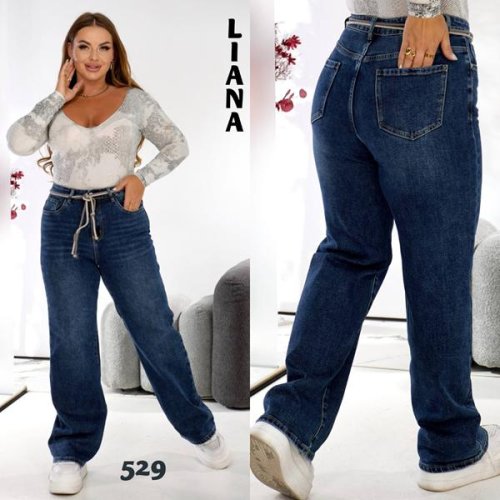 Джинсы Beki (30-36) 529 navy (деми) Beki 529 navy