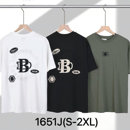 Футболка LiOpt (S-2XL) 1651J black (лето) LiOpt 1651J black