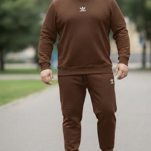 Костюм спорт Zalov (54-62) ZW1212 brown (деми) Zalov ZW1212 brown