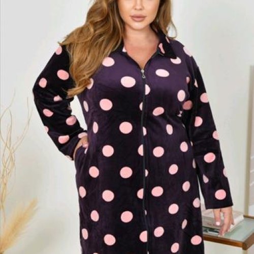 Халат Romeo life (54-62) 703-W4 purple (деми) Romeo life 703-W4 purple