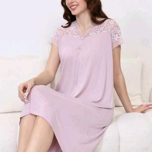 Ночнушка Romeo life (54-62) 70390 pink (лето) Romeo life 70390 pink