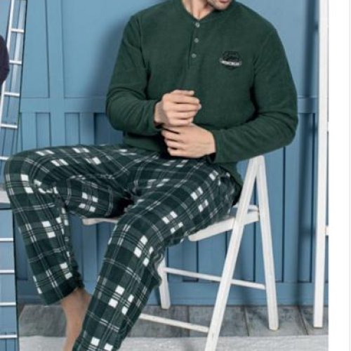 Пижама Romeo life (48-54) 7215 green (зима) Romeo life 7215 green