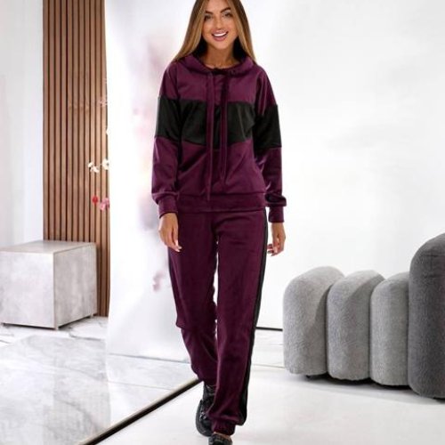 Костюм спорт Romeo life (42-56) 885 wine (деми) Romeo life 885 wine