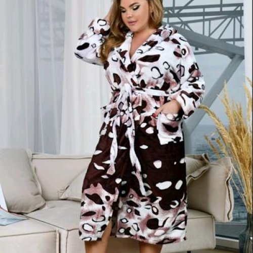 Халат Romeo life (58-62) RL954 brown (зима) Romeo life RL954 brown