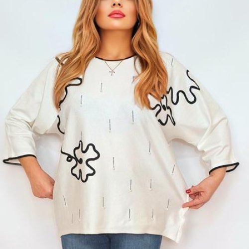 Свитер Romeo life (54-58) RL954 white (деми) Romeo life RL954 white