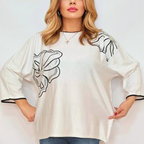 Свитер Romeo life (54-58) RL967 white (деми) Romeo life RL967 white