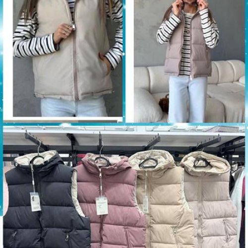 Жилетка Dorimodes (50-58) 9136B black (деми) Dorimodes 9136B black