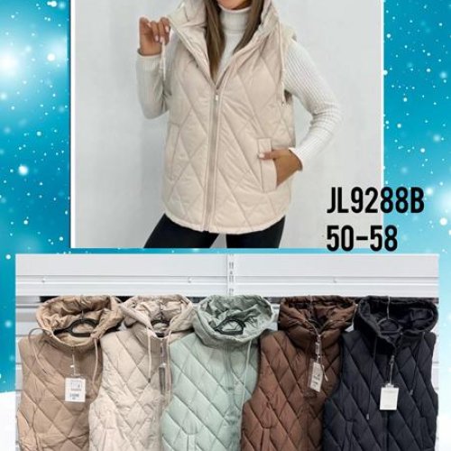 Жилетка Dorimodes (50-58) 9288B l.beige (деми) Dorimodes 9288B l.beige