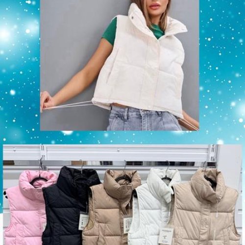 Жилетка Dorimodes (M-XL) JL9208 d.beige (деми) Dorimodes JL9208 d.beige