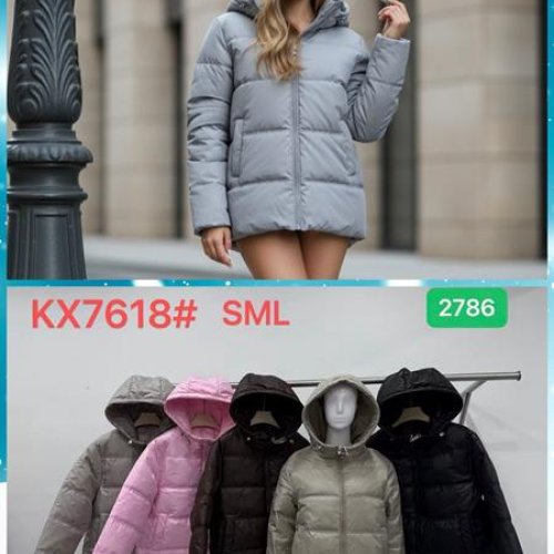 Куртка Dorimodes (S-L) KX7618 pink (деми) Dorimodes KX7618 pink