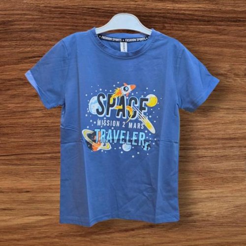 Футболка Sevim (3-7) SV1498 l.blue (лето) Sevim SV1498 l.blue