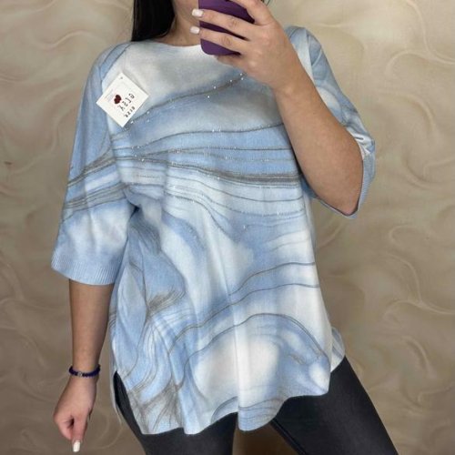 Американка LeVisha (52-58) 26125 l.blue (деми) LeVisha 26125 l.blue