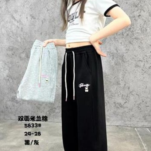 Штаны спорт Фунтик (6-10) 5833 l.grey (деми) Фунтик 5833 l.grey