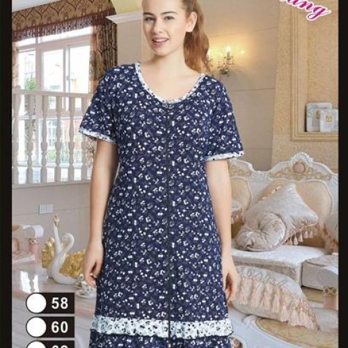 Халат Brilliant (58-66) 224 navy (лето) Brilliant 224 navy