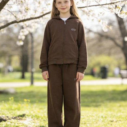 Костюм спорт Yalisi (120-170) 5843 brown (деми) Yalisi 5843 brown