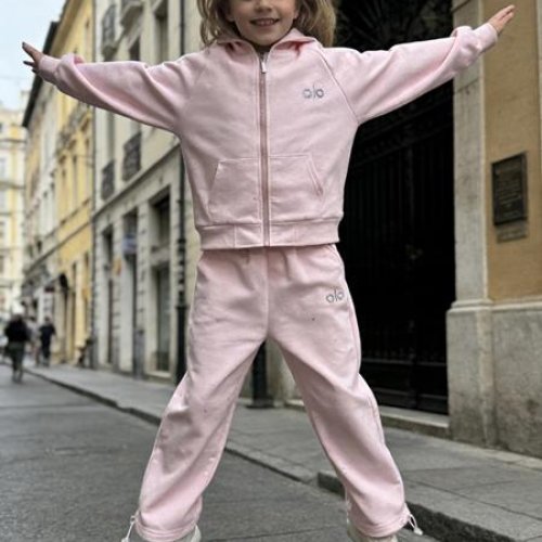 Костюм спорт Yalisi (120-170) 5843 pink (деми) Yalisi 5843 pink