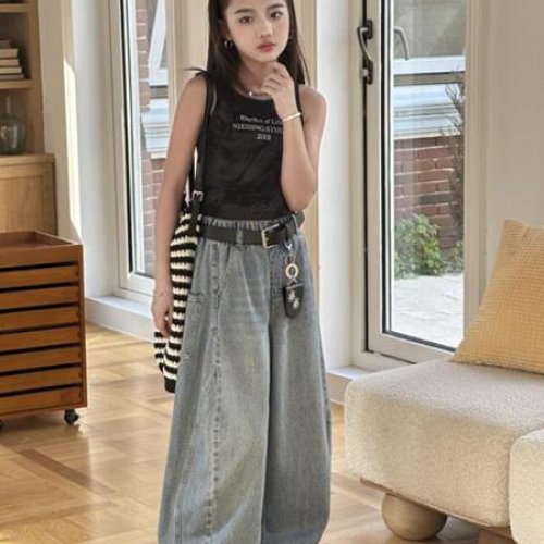 Джинсы Yalisi (120-170) 9105 l.blue (деми) Yalisi 9105 l.blue