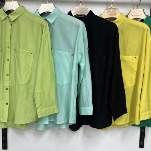 Рубашка DGMD (S-XL) 1705411 green (деми) DGMD 1705411 green