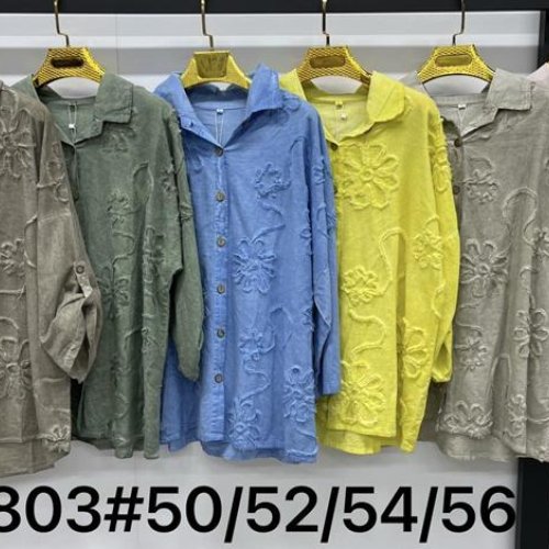 Рубашка DGMD (50-56) 1803 khaki (деми) DGMD 1803 khaki