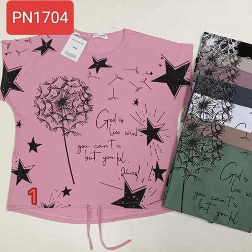 Футболка DGMD (one size) PN1704 mix (лето) DGMD PN1704 mix