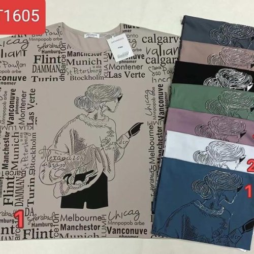 Футболка DGMD (one size) PT1605 mix (лето) DGMD PT1605 mix