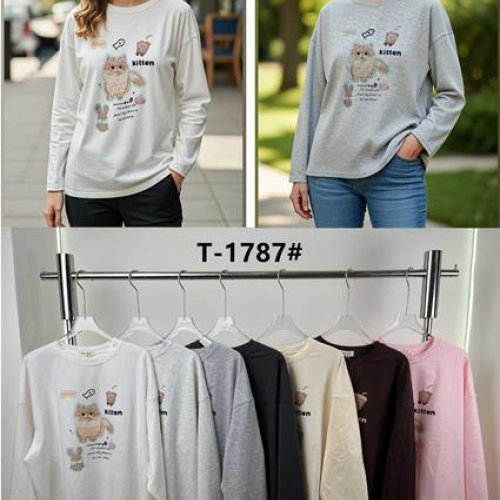 Свитер DGMD (one size) T1787 mix (деми) DGMD T1787 mix