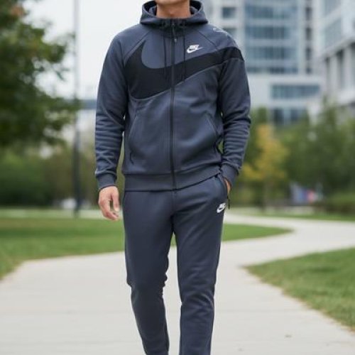 Костюм спорт Hai (M-3XL) H998 grey (деми) Hai H998 grey