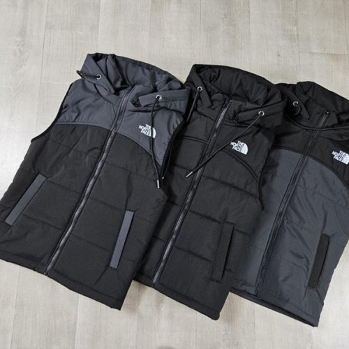 Жилетка Shon (40-48) S2324 black-grey (деми) Shon S2324 black-grey