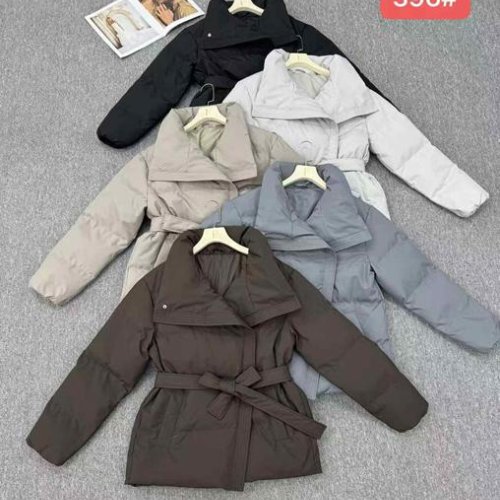 Куртка Oukali (M-XL) 396 brown (деми) Oukali 396 brown