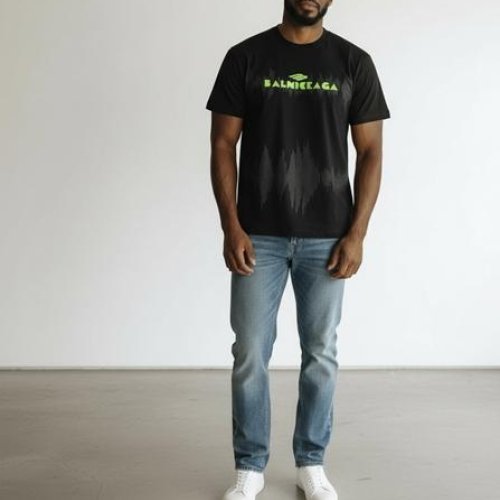 Футболка 2BRO (M-3XL) 26007 black (лето) 2BRO 26007 black