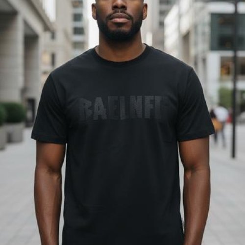 Футболка 2BRO (M-3XL) 26016 black (лето) 2BRO 26016 black