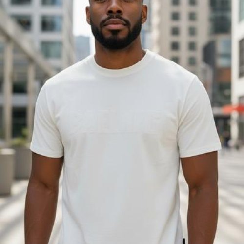 Футболка 2BRO (M-3XL) 26016 white (лето) 2BRO 26016 white