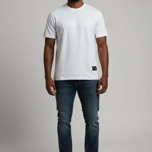 Футболка 2BRO (M-3XL) 26019 white (лето) 2BRO 26019 white