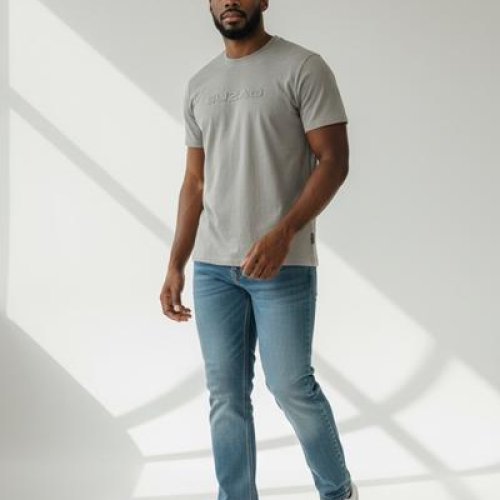 Футболка 2BRO (M-3XL) 26049 l.grey (лето) 2BRO 26049 l.grey