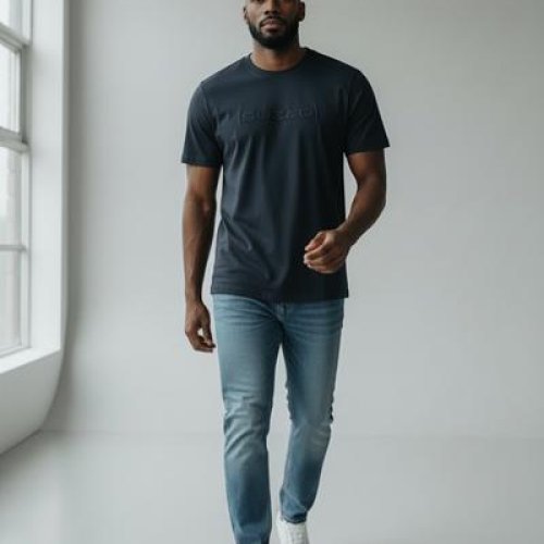 Футболка 2BRO (M-3XL) 26049 navy (лето) 2BRO 26049 navy