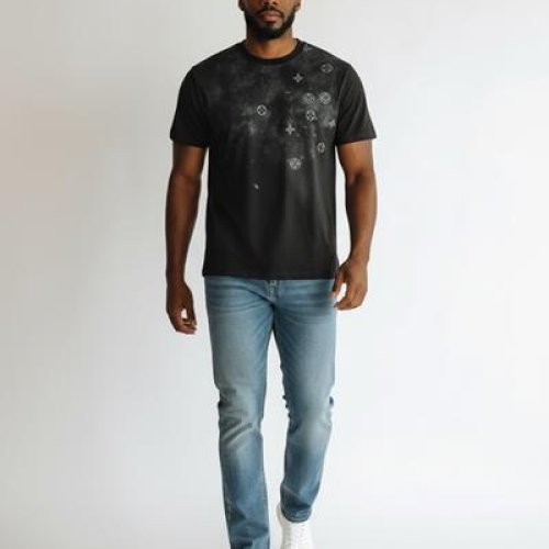 Футболка 2BRO (M-3XL) 26102 black (лето) 2BRO 26102 black