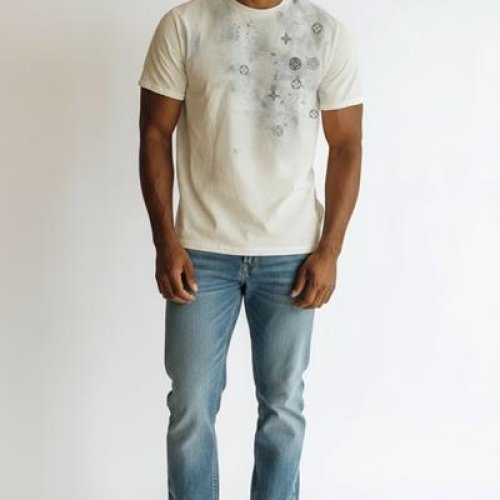 Футболка 2BRO (M-3XL) 26102 white (лето) 2BRO 26102 white