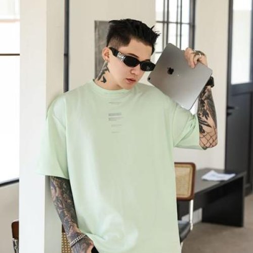 Футболка 2BRO (M-3XL) 82605 mint (лето) 2BRO 82605 mint