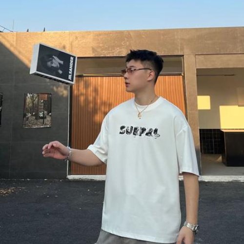 Футболка 2BRO (M-3XL) 82606 white (лето) 2BRO 82606 white