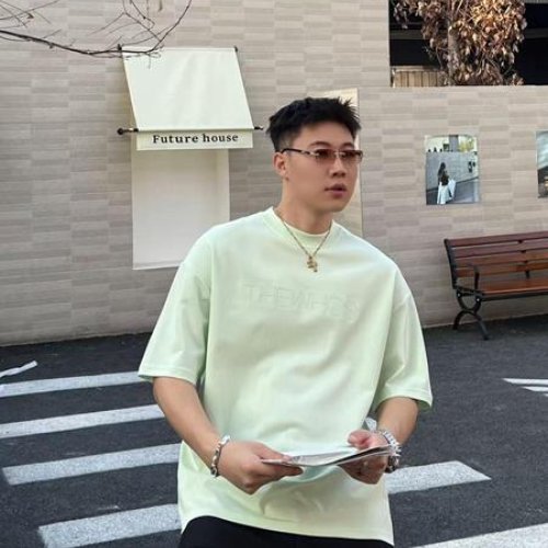 Футболка 2BRO (M-3XL) 82637 mint (лето) 2BRO 82637 mint