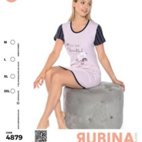 Туника Disneyopt (M-2XL) DS455-4879 lilac (лето) Disneyopt DS455-4879 lilac