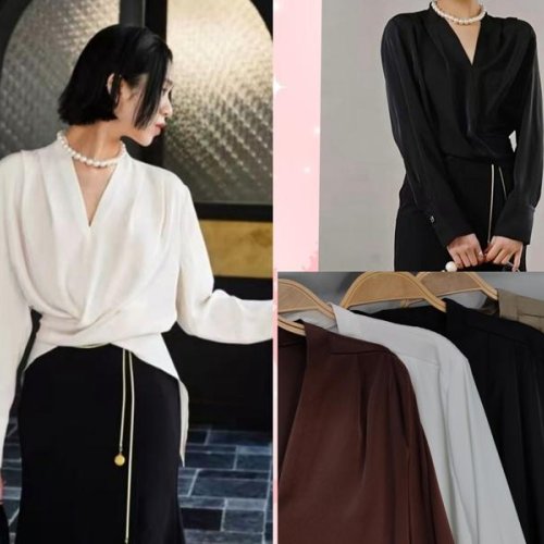 Блузка Style Nadezhda (one size) 1651 black (деми) Style Nadezhda 1651 black