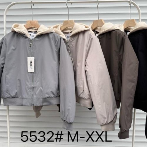 Куртка Style Nadezhda (M-2XL) 5532 khaki (деми) Style Nadezhda 5532 khaki