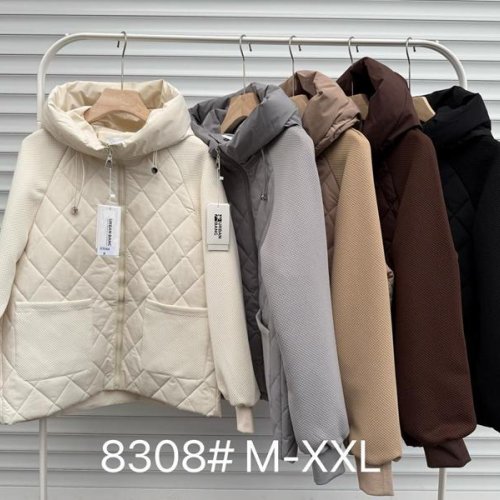 Куртка Style Nadezhda (M-2XL) 8308 brown (деми) Style Nadezhda 8308 brown