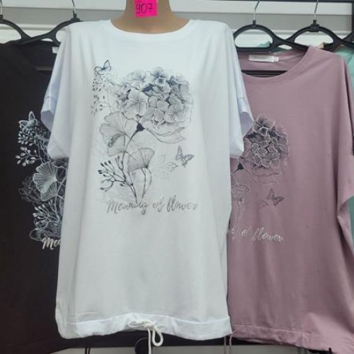 Футболка Style Nadezhda (2XL-5XL) 907 yellow (лето) Style Nadezhda 907 yellow