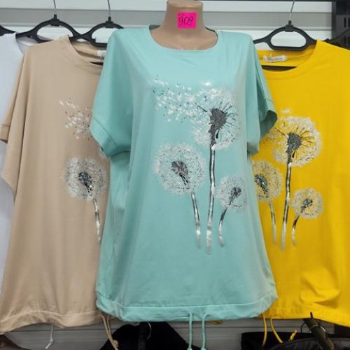 Футболка Style Nadezhda (2XL-5XL) 909 mint (лето) Style Nadezhda 909 mint