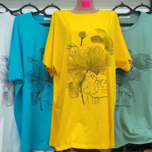 Футболка Style Nadezhda (60-64) 9813 mix (лето) Style Nadezhda 9813 mix