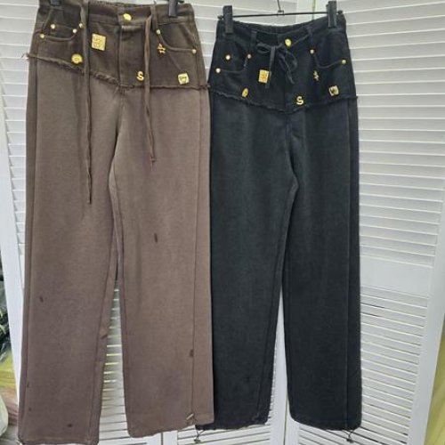 Штаны Style Nadezhda (M-L) SN157 brown (деми) Style Nadezhda SN157 brown